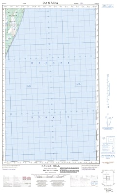 103G13E - EAGLE HILL - Topographic Map