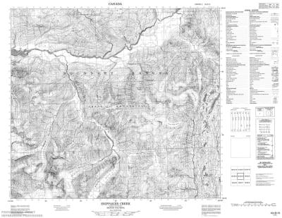 104B10 - SNIPPAKER CREEK - Topographic Map