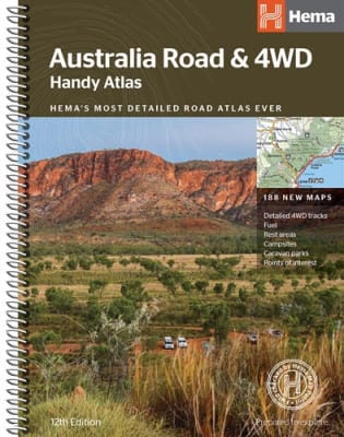 Australia Road & 4WD Handy Atlas