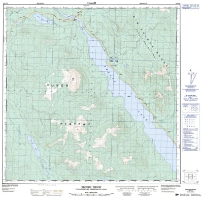 105C06 - BROOKS BROOK - Topographic Map