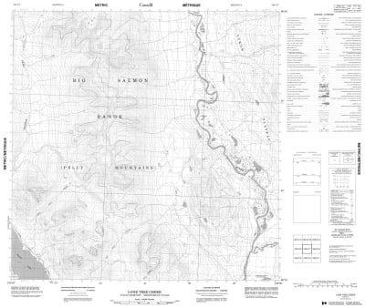 105C07 - LONE TREE CREEK - Topographic Map