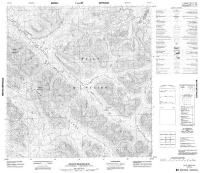 105G06 - MOUNT RESISTANCE - Topographic Map
