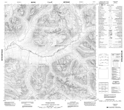 105H07 - TYERS RIVER - Topographic Map