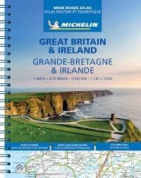 Great Britain and Ireland Road Atlas Michelin. Full of practical features, the Michelin Road Atlas Great Britain & Ireland is the perfect companion for your everyday journey and holiday planning. Updated every year, it gives you clear and accurate informa
