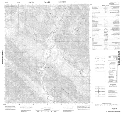 106A11 - NO TITLE - Topographic Map