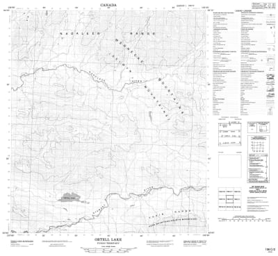 106C02 - ORTELL LAKE - Topographic Map