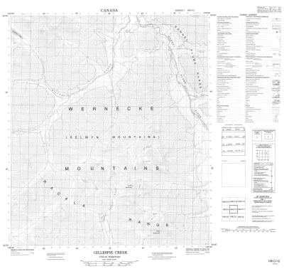 106C12 - GILLESPIE CREEK - Topographic Map