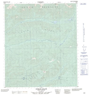 106D04 - DUBLIN GULCH - Topographic Map