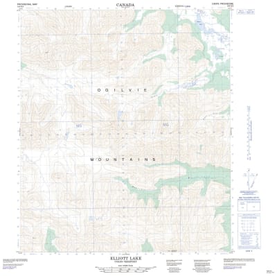 106D05 - ELLIOTT LAKE - Topographic Map