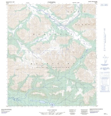 106D08 - MOUNT GOOD - Topographic Map