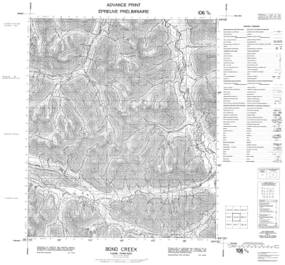 106D10 - NASH CREEK - Topographic Map