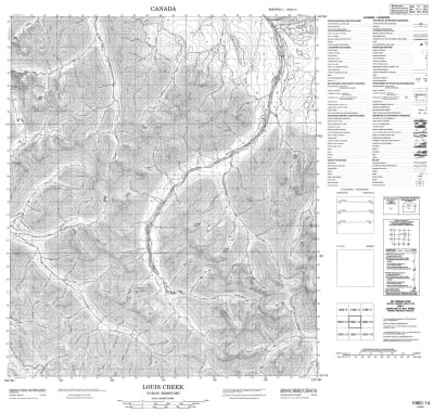 106D14 - ROYAL CREEK - Topographic Map