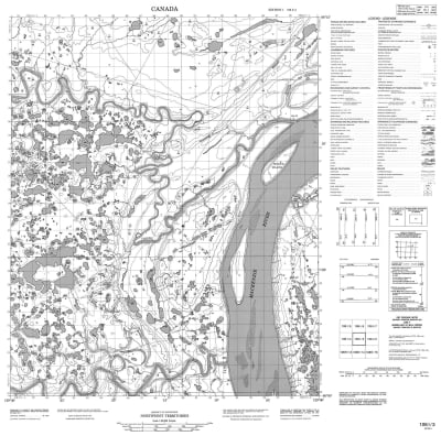 106I03 - HUME ISLAND - Topographic Map