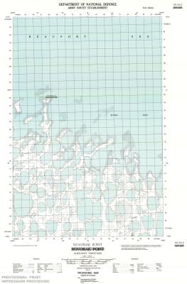 107E03E - NUVORAK POINT - Topographic Map