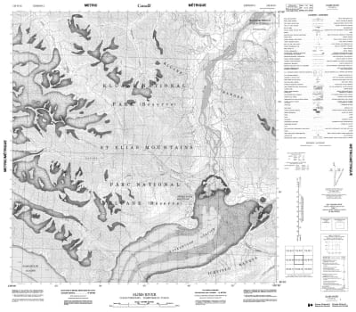 115B15 - SLIMS RIVER - Topographic Map