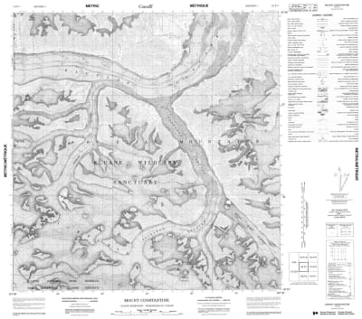 115F07 - MOUNT CONSTANTINE - Topographic Map