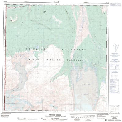 115F10 - BROOKE CREEK - Topographic Map