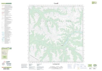 115G08 - GLADSTONE CREEK - Topographic Map