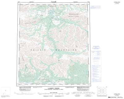 116A - LARSEN CREEK - Topographic Map