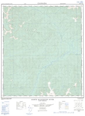 116A01 - NORTH MCQUESTEN RIVER - Topographic Map