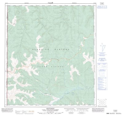 116C02 - SIXTYMILE - Topographic Map