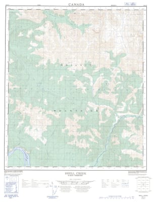 116C09 - SHELL CREEK - Topographic Map