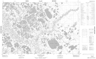 117A04 - PATTULLO LAKE - Topographic Map