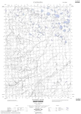 117A15W - RUNNING RIVER - Topographic Map