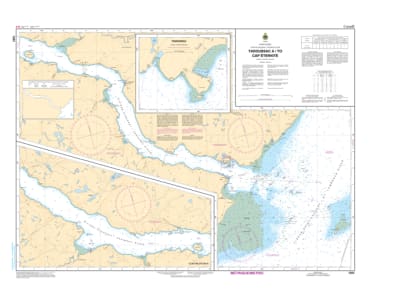 Navigate the Saguenay Fjord entrance safely with CHS Chart 1203. Official 2026 depth data and coastal configurations for Tadoussac to Cap Ã‰ternitÃ© and the Marine Park.