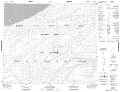 120C12 - DYAS ISLAND - Topographic Map