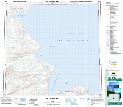 120E12 - PATTERSON BAY - Topographic Map