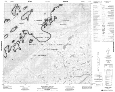 120F03 - TURNABOUT GLACIER - Topographic Map