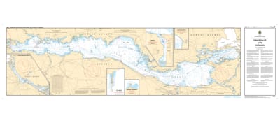 Navigate the Upper Ottawa River safely with CHS Chart 1551: Chats Falls to Chenaux. Featuring official water depths, navigational aids, and hazard markers for Arnprior and Chats Lake. The gold standard for Ottawa River mariners.