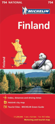754 Finland Michelin Map
