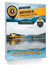 Cover of BRMB Northern BC Fishing Mapbook spiral bound guide