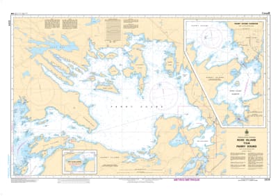 Navigate Parry Sound safely with CHS Chart 2224: Rose Island to Parry Sound. Official 2026 depth data, hazard markers, and coastal configurations for the deepest freshwater port on Georgian Bay.
