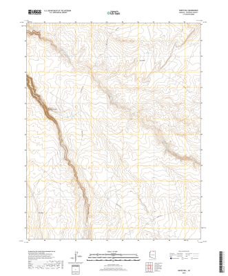 White Hill Arizona - 24k Topo Map