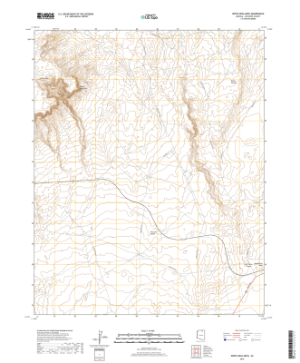 White Mesa Arch Arizona - 24k Topo Map