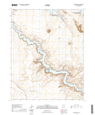 Wild Horse Mesa Arizona - 24k Topo Map