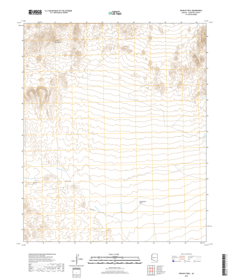 Wildcat Well Arizona - 24k Topo Map