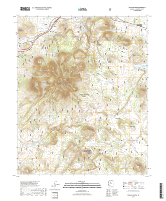 Williams South Arizona - 24k Topo Map