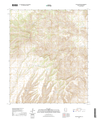 Willow Mountain Arizona - 24k Topo Map