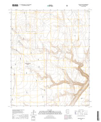 Willows Camp Arizona - 24k Topo Map