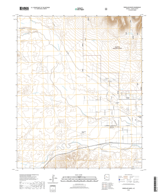 Wineglass Ranch Arizona - 24k Topo Map
