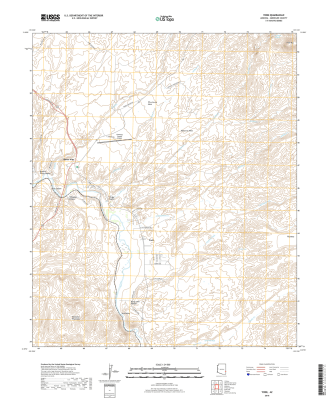York Arizona - 24k Topo Map