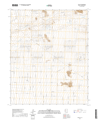 Yucca SE Arizona - 24k Topo Map