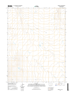 Windmill Lake Colorado - 24k Topo Map