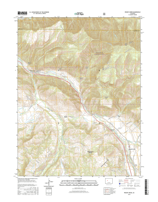 Woody Creek Colorado - 24k Topo Map
