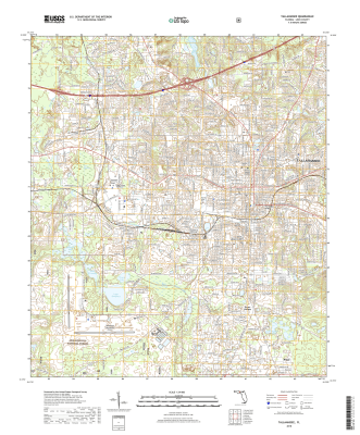 Tallahassee Florida - 24k Topo Map