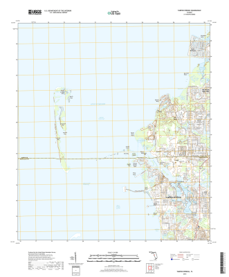 Tarpon Springs Florida - 24k Topo Map